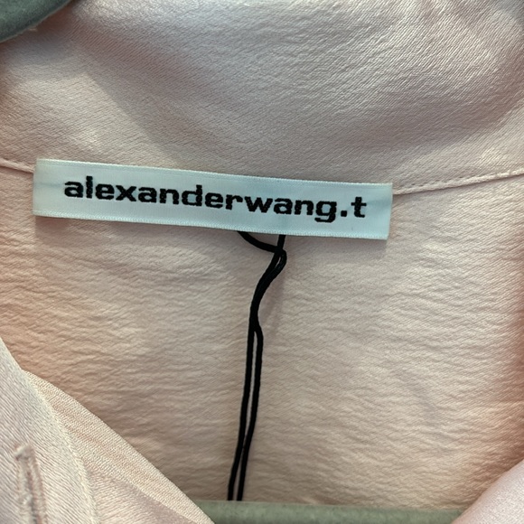 alexanderwang.t pink blouse in pink - Picture 2 of 9